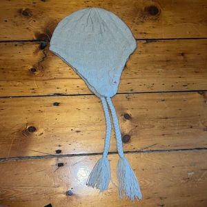 K2 Snow Grey Cableknit Winter Hat